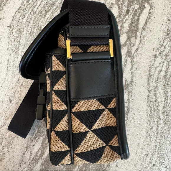 Prada Symbole Embroidered fabric/leather bag - Picture 4 of 16